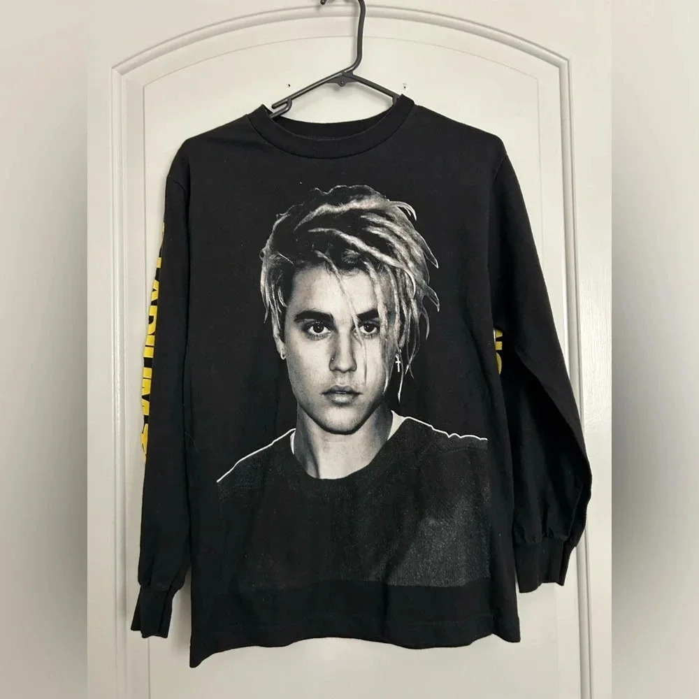 Justin Bieber Stadium Tour Longsleeve official merch 2017 size small
